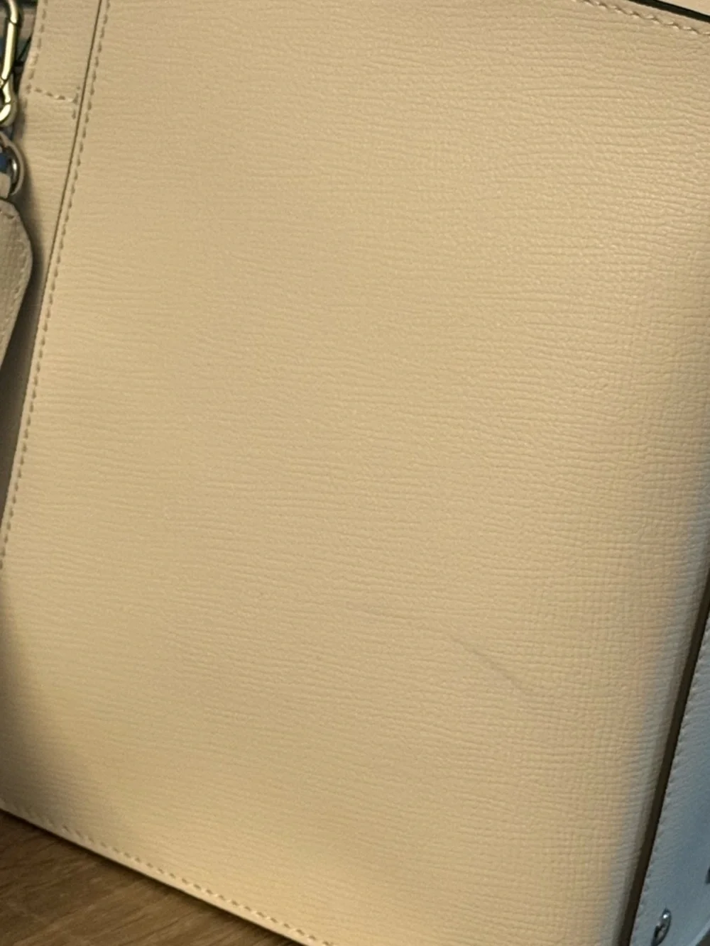 Karl Lagerfeld Rare White Maybelle Satchel/Crossbody Rainbow Heartst